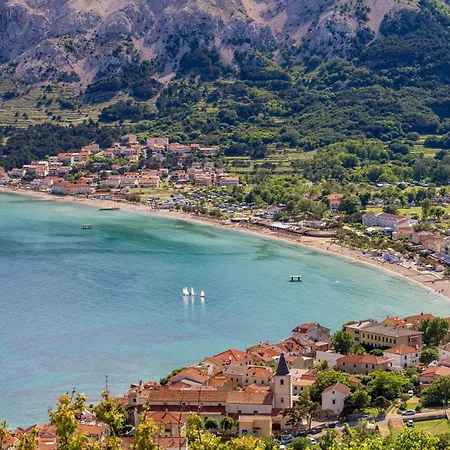 Apartamento Fuer 4 Personen Ca- 53 M² In Baska- Adriakueste Kroatien - Kroatische Inseln By Interhome